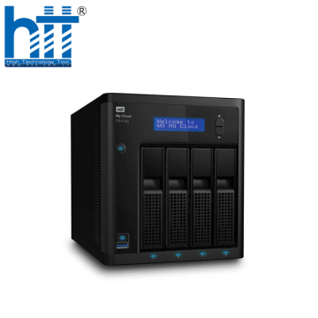 NAS WD My Cloud PR4100 16TB WDBNFA0160KBK-SESN (Pentium N3710 | RAM 4GB | 4 BAY 3.5" | 2 RJ45 | USB)