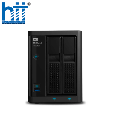 NAS WD My Cloud PR2100 16TB WDBBCL0160JBK-SESN (Pentium N3710 | RAM 4GB | 2 BAY 3.5" | 2 RJ45 | USB)