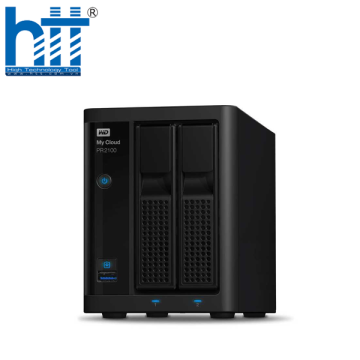 NAS WD My Cloud PR2100 8TB WDBBCL0080JBK-SESN (Pentium N3710 | RAM 4GB | 2 BAY 3.5" | 2 RJ45 | USB)