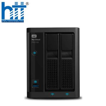 NAS WD My Cloud PR2100 12TB WDBBCL0120JBK-SESN (Pentium N3710 | RAM 4GB | 2 BAY 3.5" | 2 RJ45 | USB)