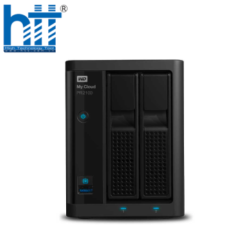 NAS WD My Cloud PR2100 0TB WDBBCL0000NBK-SESN (Pentium N3710 | RAM 4GB | 2 BAY 3.5" | 2 RJ45 | USB)