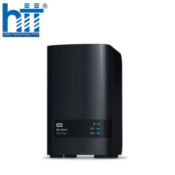 NAS WD My Cloud EX2 Ultra 12TB WDBVBZ0120JCH-SESN (Dual-Core | RAM 1GB | 2 BAY 3.5" | RJ45 | USB)