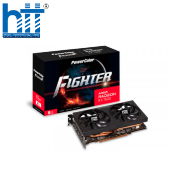 VGA PowerColor Fighter AMD Radeon RX 7600 8GB GDDR6