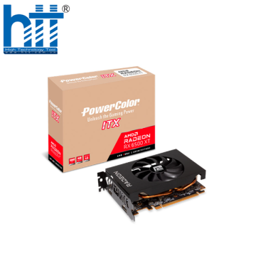 VGA PowerColor Fighter Radeon ITX RX 6500 XT 4GB GDDR6 