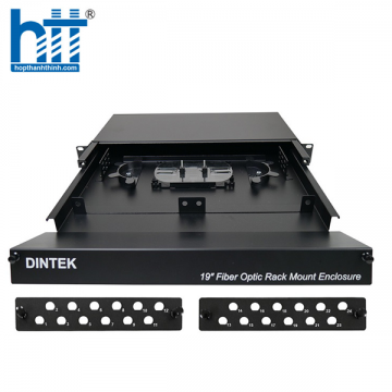 Hộp phối quang ODF 24 Port Rackmount 19″ DINTEK 2201-24059 (Khay trượt)