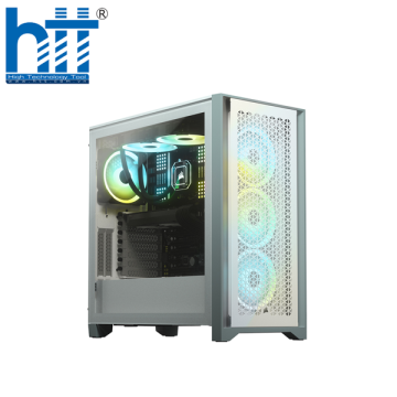 Vỏ máy tính Corsair 4000D Airflow TG White (CC-9011201-WW)