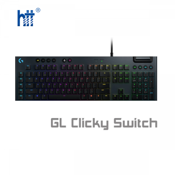 Bàn phím cơ Logitech Gaming G813 (Full Size/GL Clicky)
