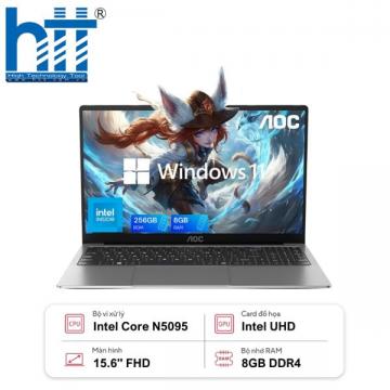 Laptop AOC N156P-P142-8GB (Celeron N5095 | 8GB | 256GB | Intel UHD Graphics | 15.6