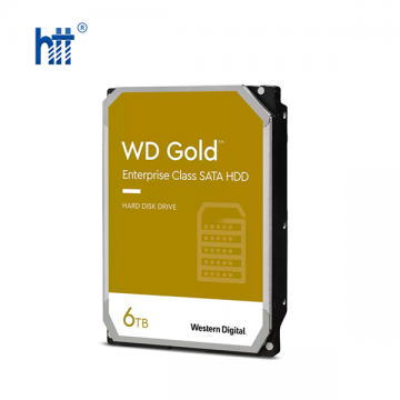 Ổ cứng máy chủ Western Gold 6Tb 3.5Inch 7200rpm 6Gbs 256Mb SATA (WD6003FRYZ)
