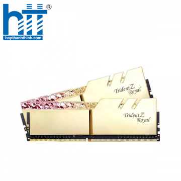 G.SKILL Trident Z Royal RGB GOLD 16G DDR4 2x8G 3200
