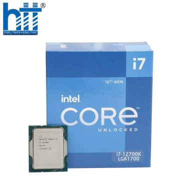 Intel Core i7 12700K / 3.6GHz Turbo 5.0GHz / 12 Nhân 20 Luồng / 25MB / LGA 1700