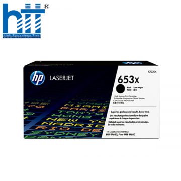 HP 653X High Yield Black Original LaserJet Toner Cartridge, CF320X
