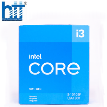 CPU INTEL CORE I3-10105F (3.7GHZ TURBO UP TO 4.4GHZ, 4 NHÂN 8 LUỒNG, 6MB CACHE, 65W) - SOCKET INTEL LGA 1200