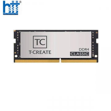 Bộ nhớ ram của máy vi tính xách tay hiệu TeamGroup T-Create Classic Silver 8GB DDR4-3200 (TTCCD48G3200HC22-S01)