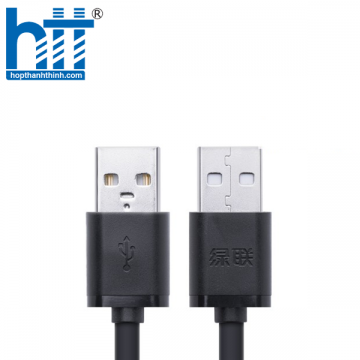 Ugreen 10307 25CM màu Đen Cáp sạc truyền dữ liệu USB 2.0 sang MINI USB đầu mạ Niken 0.25M US102 20010307