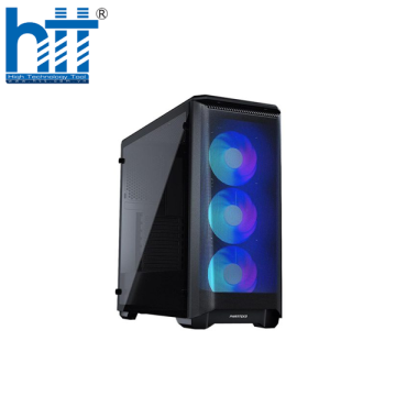 Vỏ máy Phanteks Eclipse P400A Mid Tower, Kính cường lực, Màu đen chiếu sáng D-RGB