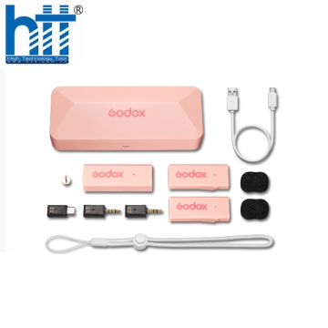 Microphone không dây Godox Movelink Mini LT (Pink)