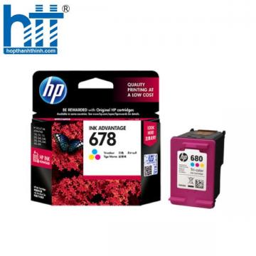 Mực in HP 678 Tri-color Original Ink Advantage Cartridge CZ108AA