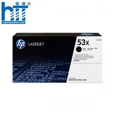 Mực in HP 53X High Yield Black Contract Original LaserJet Toner Cartridge - Q7553XC