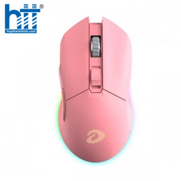 Chuột DareU EM901 RGB Wireless Pink