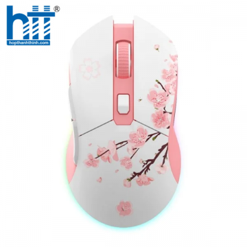 Chuột DareU EM901X RGB Superlight Wireless Pink