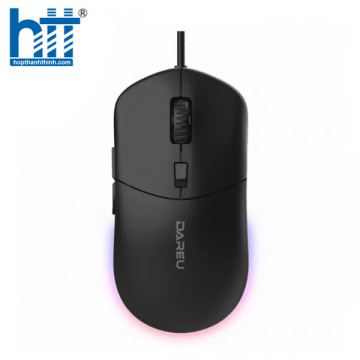 Chuột DareU LM121 RGB Black Silent Click