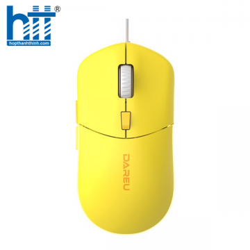 Chuột DareU LM121 RGB Yellow Silent Click