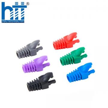 Đầu chụp Modular Plug Boot Color Cat5 Có tai Crytan Green (PL5107)