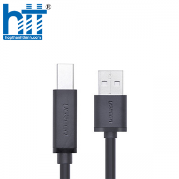 Ugreen 10328 3M màu Đen Cáp USB 2.0 sang USB B máy in US104 20010328