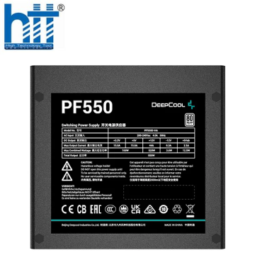 Nguồn Deepcool PF550 (550W - 80 PLUS) 
