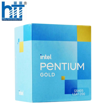 CPU Intel Pentium Gold G6405 (4.1GHz, 2 nhân 4 luồng, 4MB Cache, 58W) - Socket Intel LGA 1200)