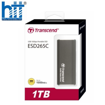 Ổ cứng di động SSD Transcend ESD265C 1Tb USB-A & USB-C