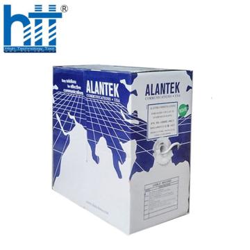 Cáp mạng Alantek Cat5e UTP xoắn cặp, không chống nhiễu, 4 cặp, 24AWG, CM, trắng xám