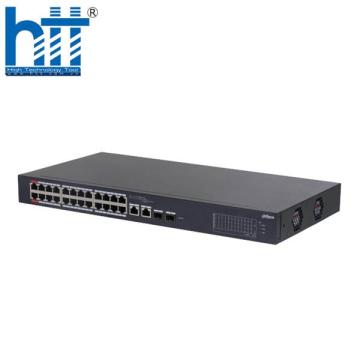 Switch PoE Cloud 26 port DAHUA DH-CS4226-24ET-240