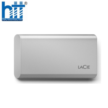 Ổ Cứng Di Động SSD Lacie Portable 1TB USB-C + Rescue (Bạc) - STKS1000400