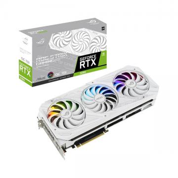 Card màn hình ASUS ROG Strix GeForce RTX™ 3080 V2 White OC Edition 10GB GDDR6X (ROG-STRIX-RTX3080-O10G-V2-WHITE) 10GB GDDR6X