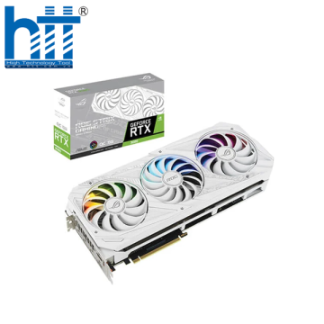 Card màn hình ASUS ROG Strix GeForce RTX™ 3080 V2 White OC Edition 10GB GDDR6X (ROG-STRIX-RTX3080-O10G-V2-WHITE)