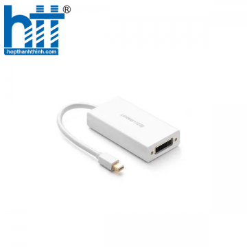 Ugreen 20417 Màu Trắng Bộ chuyển đổi Mini displayport sang HDMI + VGA + DVI nhựa ABS MD114 20020417