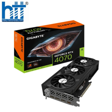 Card màn hình Gigabyte GeForce RTX 4070 SUPER WINDFORCE OC 12G (GV-N407SWF3OC-12GD)