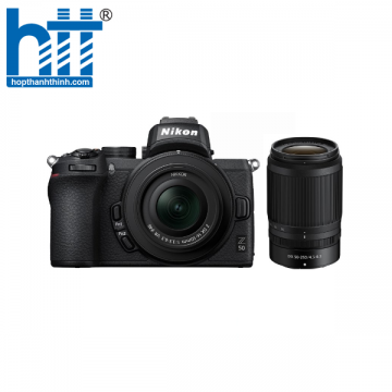Máy ảnh Nikon Z50 Kit Nikkor Z DX 16-50mm F3.5-6.3 VR + Nikkor Z DX 50-250mm F4.5-6.3 VR
