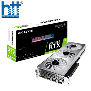 Card màn hình GIGABYTE GeForce RTX 3060 Ti VISION OC 8G (rev. 2.0) (GV-N306TVISION OC-8GD)