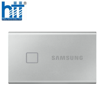 Ổ cứng di động SSD Samsung T7 Touch 500Gb USB3.2 - Bạc (MU-PC500S/WW)