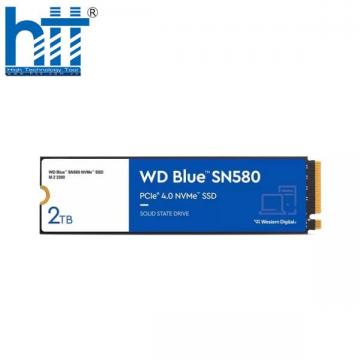 Ổ SSD Western Digital Blue SN580 WDS200T3B0E 2Tb (NVMe PCIe/ Gen4x4 M2.2280/ 4150MB/s/ 4150MB/s)