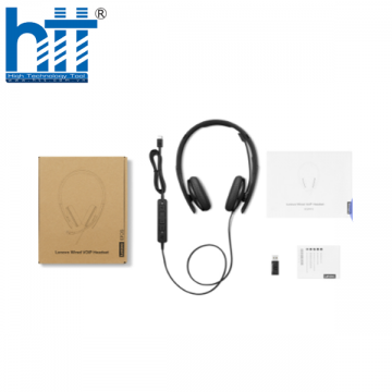 Tai nghe Lenovo Wired VoIP (Teams) 4XD1M45626