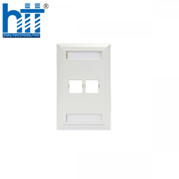 Mặt ổ cắm mạng Faceplates 124-15102WH 