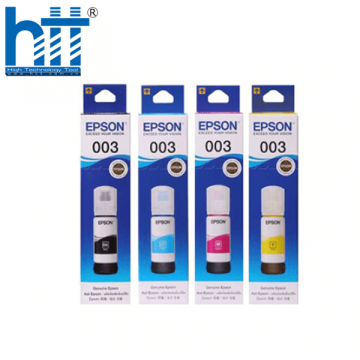 Mực hộp máy in phun Epson C13T00V100 - Black - Dùng cho máy in Epson L1110/L3110/L3150