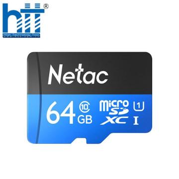 Thẻ nhớ Netac P500 Standard 64GB U1/C10