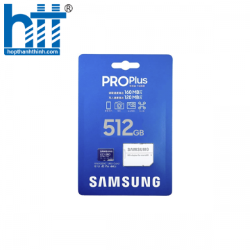 Thẻ nhớ 512GB MicroSD Samsung PRO Plus 