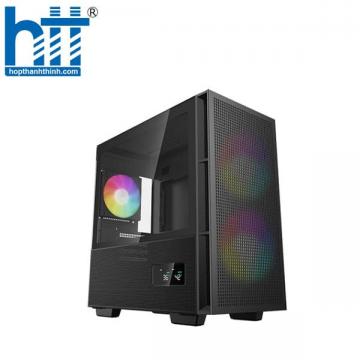 Case Deepcool CH360 DIGITAL Mid-tower mATX ARGB - Black