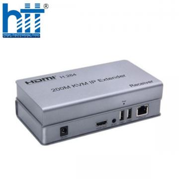 Bộ kéo dài HDMI qua mạng Lan 200M có USB